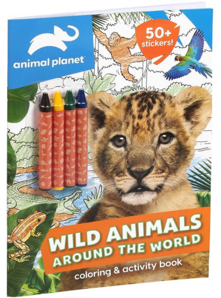 Animal Planet: Wild Animals Around the World Coloring and Activity Book, Book by Editors of Silver Dolphin Books, Official Publisher Page