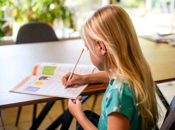 Ready to Learn: Kindergarten Writing Workbook: Word Practice, Writing Topics, Letter Tracing, and More!