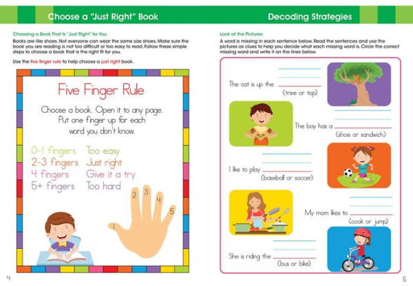 Ready to Learn: First Grade Reading Workbook: Sight Words, Reading Comprehension, Vocabulary, and More!