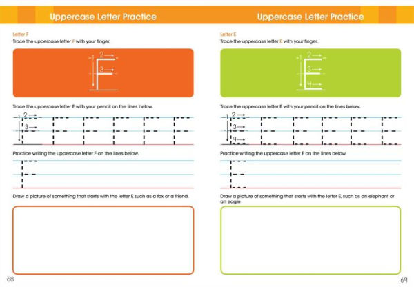 Ready to Learn: Kindergarten Workbook: Addition, Subtraction, Sight Words, Letter Sounds, and Letter Tracing