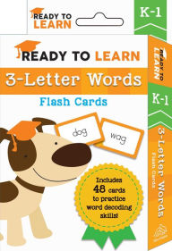 Title: Ready to Learn: K-1 3-Letter Words Flash Cards: Includes 48 Cards to Practice Word Decoding Skills!, Author: Editors of Silver Dolphin Books