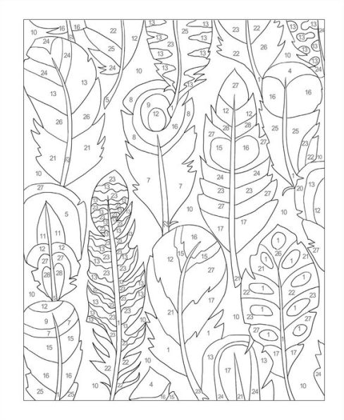 Autumn Pack: Adult Color by Number Coloring Book for Relaxing and