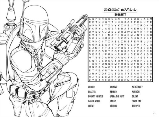 star wars word search and coloring book by editors of thunder bay press paperback barnes noble