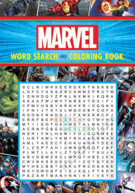 Title: Marvel Word Search and Coloring Book, Author: Editors of Thunder Bay Press