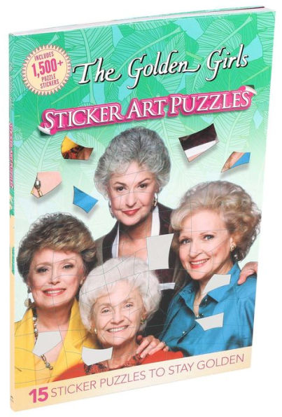 Golden Girls Sticker Art Puzzles