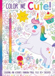 Alternative view 1 of Color Me Cute! Coloring Book with Rainbow Pencil