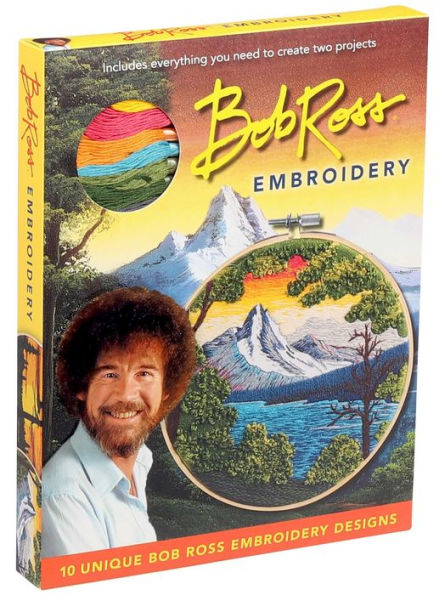 Bob Ross Embroidery