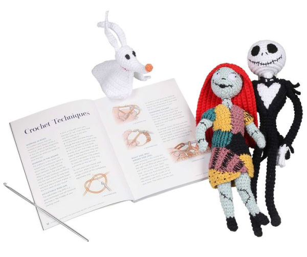 Disney Tim Burton's: The Nightmare Before Christmas Crochet by Ilaria  Caliri, Other Format