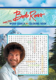 Title: Bob Ross Word Search and Coloring Book, Author: Editors of Thunder Bay Press