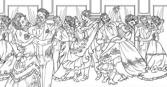 Horror Glow in the Dark Coloring by Juan Calle, Santiago Calle ...