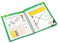 Alternative view 2 of Ready to Learn: First Grade Write and Wipe Workbook: Fractions, Measurement, Telling Time, Descriptive Writing, Sight Words, and More!