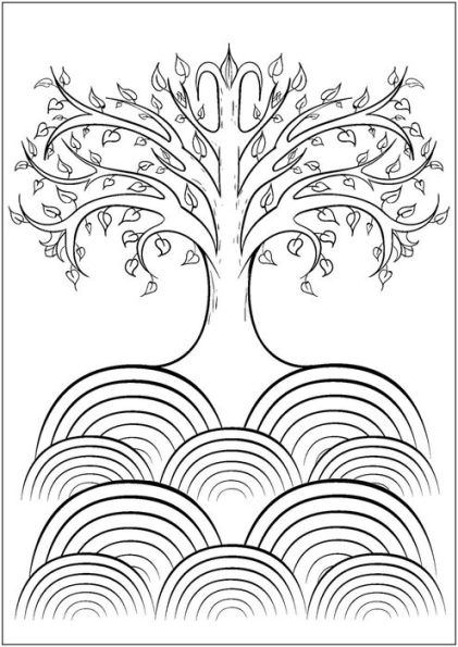 Peaceful Coloring Book