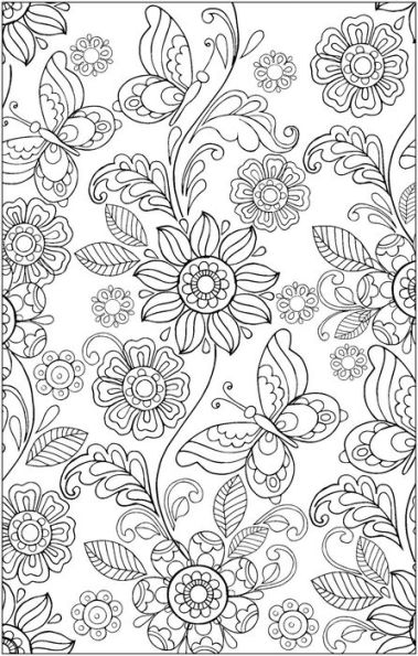 Peaceful Coloring Book