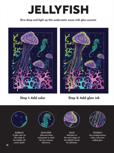 Glow in the Dark Coloring