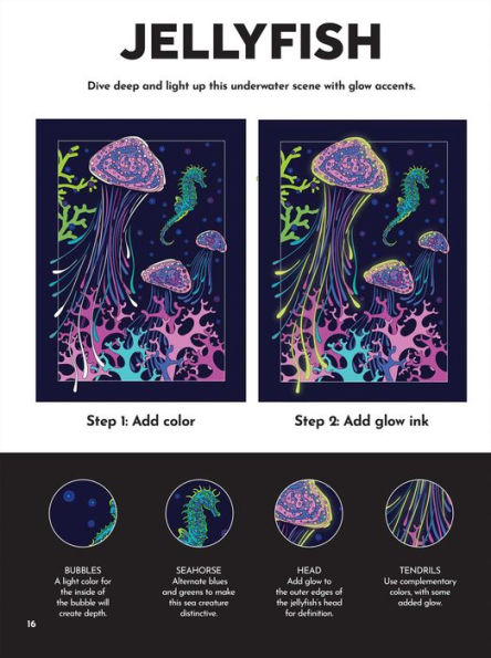 Glow in the Dark Coloring