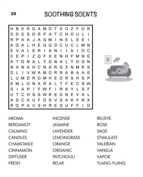 Large Print Cozy Word Search