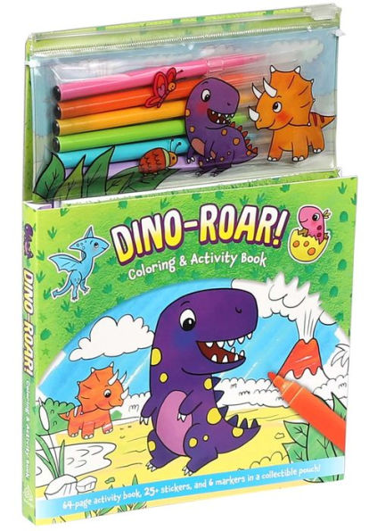 Dino-Roar! Coloring & Activity Book