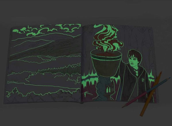 Harry Potter Glow in the Dark Coloring Book