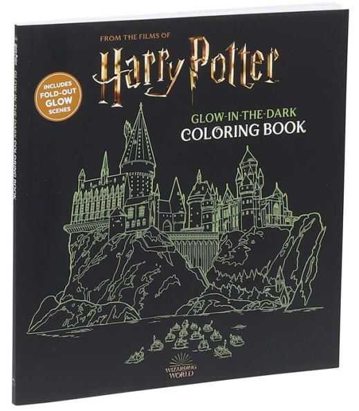 Harry Potter Glow in the Dark Coloring Book