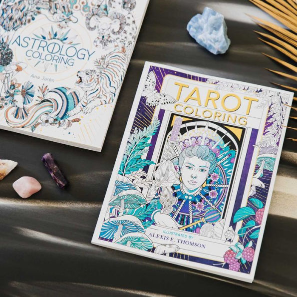 TAROT PARA COLOREAR. LIBROS PARA COLOREAR PARA ADULTOS. THOMSON, ALEXIS E..  Libro en papel. 9788401029141 Librería Serendipia