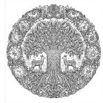 Alternative view 3 of Nature Mandalas Coloring: A Coloring Meditation