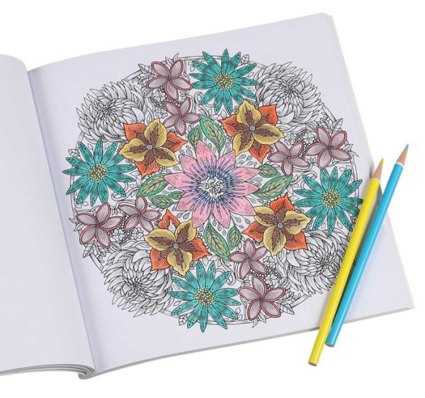 Nature Mandalas Coloring: A Coloring Meditation