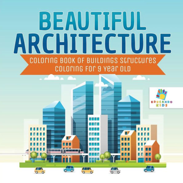 Beautiful Architecture Coloring Book of Buildings Structures Coloring for 9 Year Old