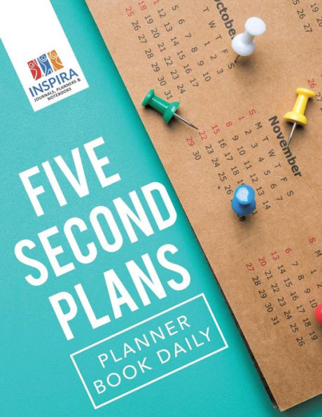 Five Second Plans Planner Book Daily