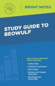 Title: Study Guide to Beowulf, Author: Intelligent Education