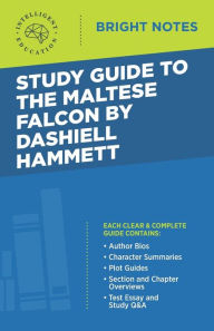 Title: Study Guide to The Maltese Falcon by Dashiell Hammett, Author: Intelligent Education