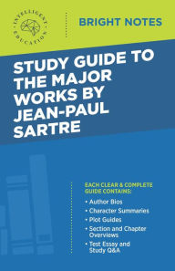Title: Study Guide to the Major Works by Jean-Paul Sartre, Author: Intelligent Education
