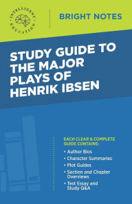 Title: Study Guide to the Major Plays of Henrik Ibsen, Author: Intelligent Education