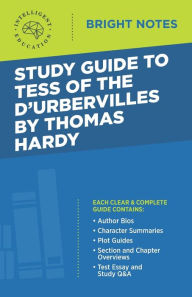 Title: Study Guide to Tess of d'Urbervilles by Thomas Hardy, Author: Intelligent Education