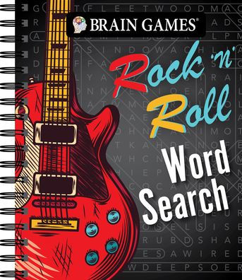 Brain Games - Rock 'n' Roll Word Search