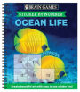 Brain Games Sticker By Number Ocean Life