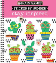 New real book pdf free download Brain Games Sticker By Number Stay Inspired