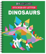 Free download audio books in mp3 Brain Games - Sticker by Letter: Dinosaurs (Sticker Puzzles - Kids Activity Book) PDB (English Edition) 9781645584896 by Publications International Ltd, Brain Games, New Seasons