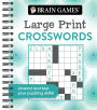 Brain Games Large Print Crosswords Swirls