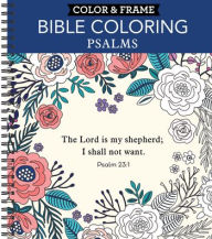Title: Color & Frame - Bible Coloring: Psalms (Adult Coloring Book), Author: New Seasons