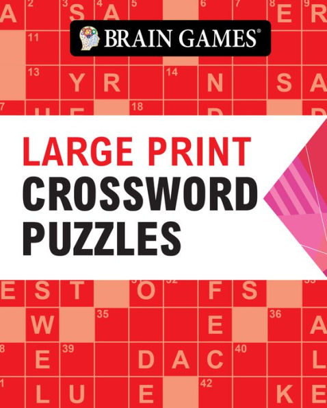 Brain Games Jumbo Lg Print Crosswords Arrow