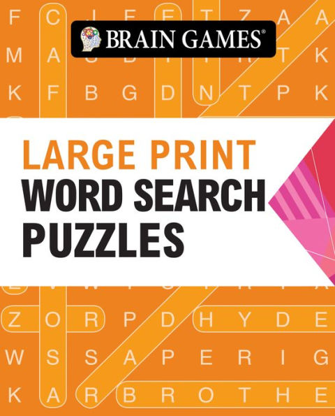 Brain Games Jumbo Lg Print Word Search Arrow