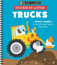 Free pdf book download Brain Games - Sticker by Letter: Trucks