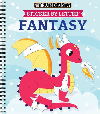Brain Games - Sticker by Letter: Fantasy
