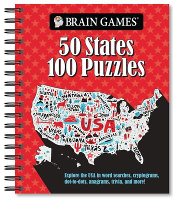 Brain Games 50 States 100 Puzzles