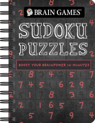 Title: Mini Brain Games Sudoku Chalkboard, Author: PIL