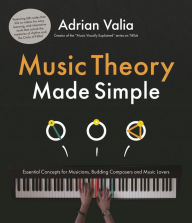 Title: Music Theory Made Simple: Essential Concepts for Budding Composers, Musicians and Music Lovers, Author: Adrian Valia