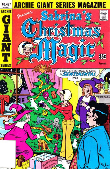 Sabrina's Christmas Magic #7 (Archie Giant Series #467)