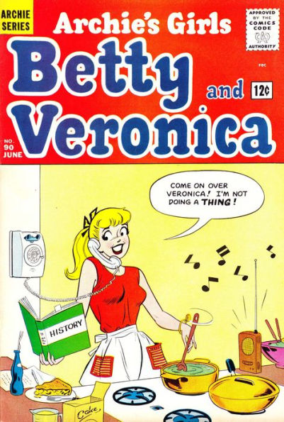 Archie's Girls Betty & Veronica #90
