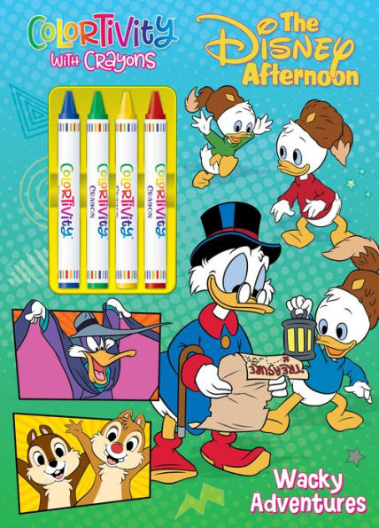 Duck Tales Colortivity with Crayons Book