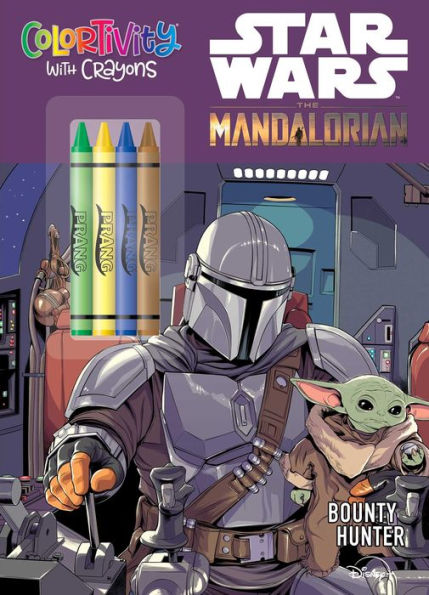 Star Wars The Mandalorian: Bounty Hunter: Colortivity with Crayons